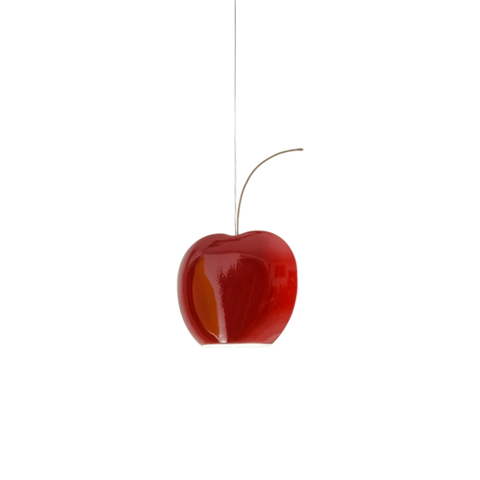 FRUITS CHERRY - Sospensione compatta in ceramica per composizioni uniche