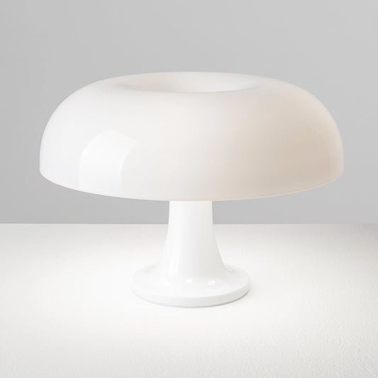 Nessino Artemide – Lampada da Tavolo Iconica di Design (Bianco, Arancione, Rosso)