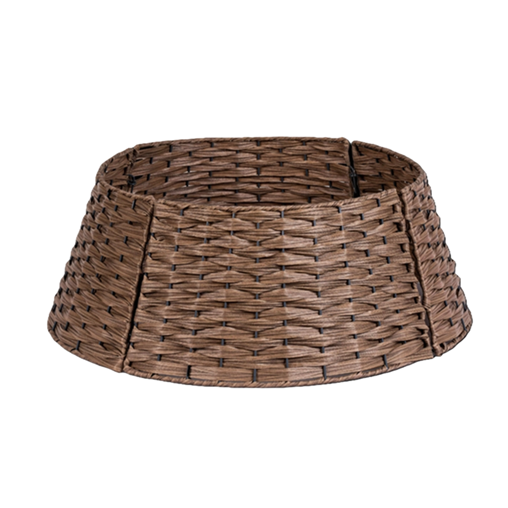 Copribase Tonda Naturale per Albero di Natale Ø 50/65 cm – H 25 cm