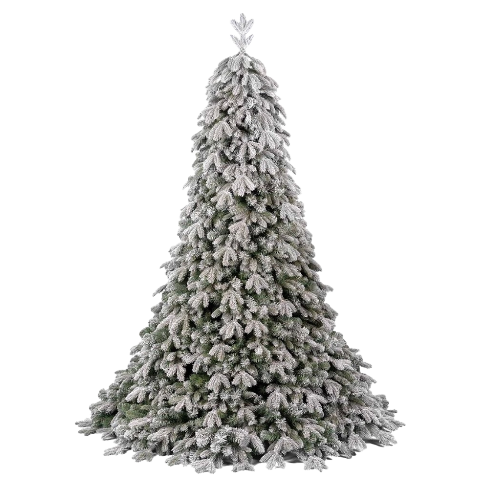 Albero di Natale Artificiale Pandora (210 cm) – PE+PVC Floccato