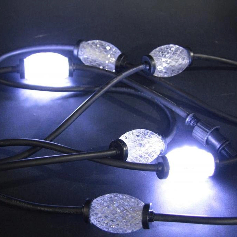 10 LED Strobo con Base