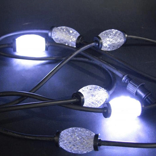 10 LED Strobo con Base