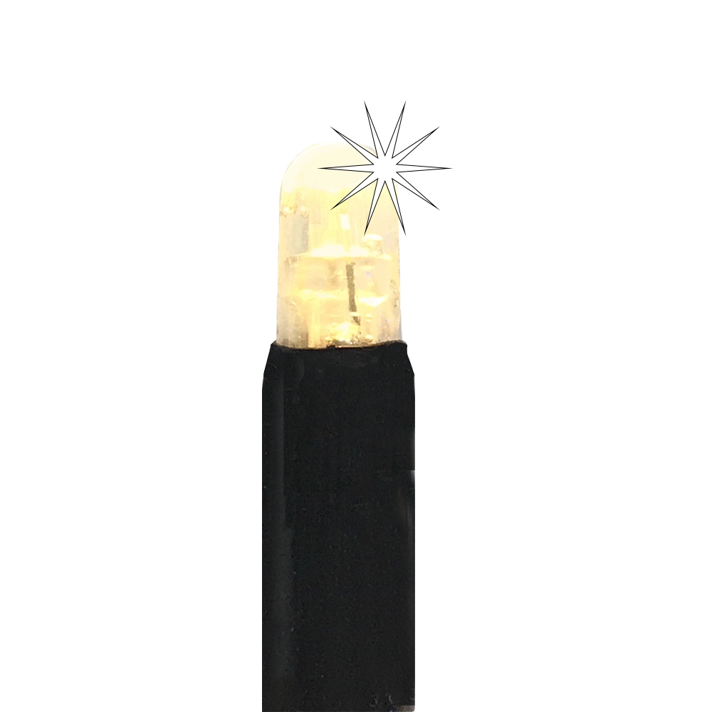 Catena Luminosa Decorativa - Lucciolone 200 Luci LED Bianco Caldo