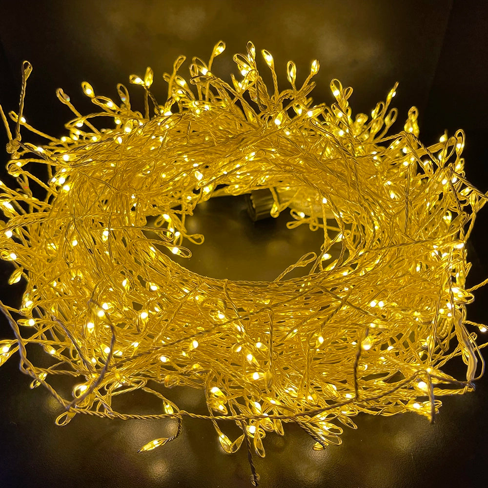 Catena 500 LED Bianco Freddo su Filo di Rame
