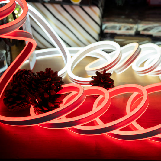 Neon Flex LED Flessibile Bifacciale 5 Metri – Tubo Luminoso o Decorazione (Varie Tonalità)