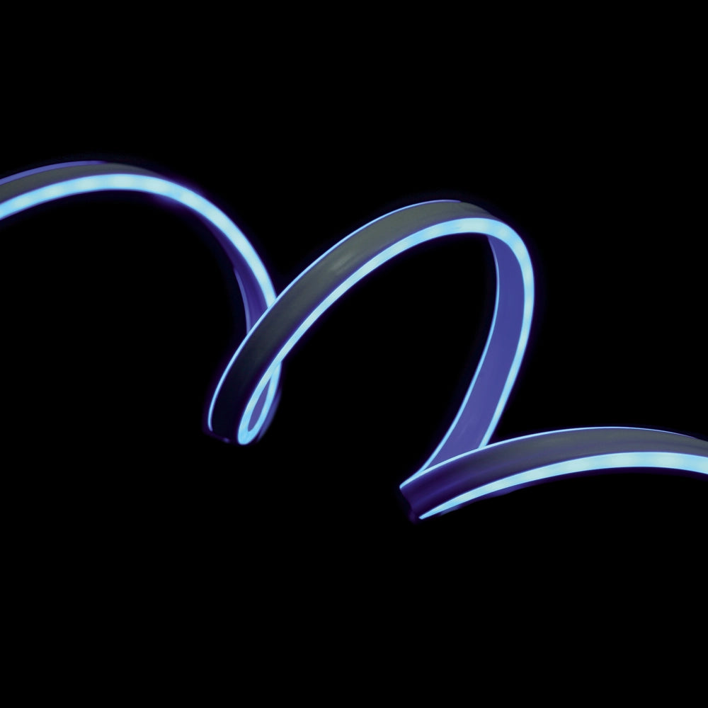 Neon Flex bianco bifacciale da 5 metri con tubo led flessibile