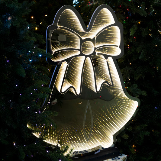 Campana Luminosa 86 cm con LED Infinity Light