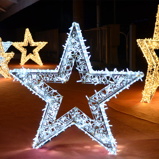 Maxi Stella 3D con Tubo LED