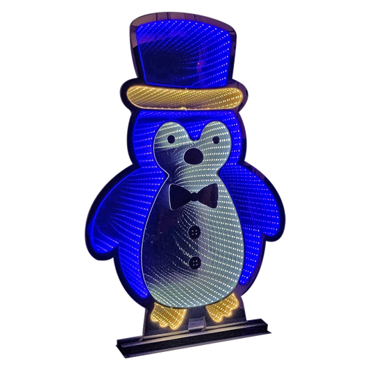 Pinguino Luminoso Giocoplast Infinity Light Multicolor 80 cm IP44