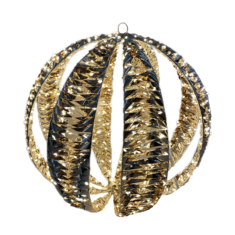 Sfera Luminosa Prestige Rainbow con 300 Gocce LED Multicolore