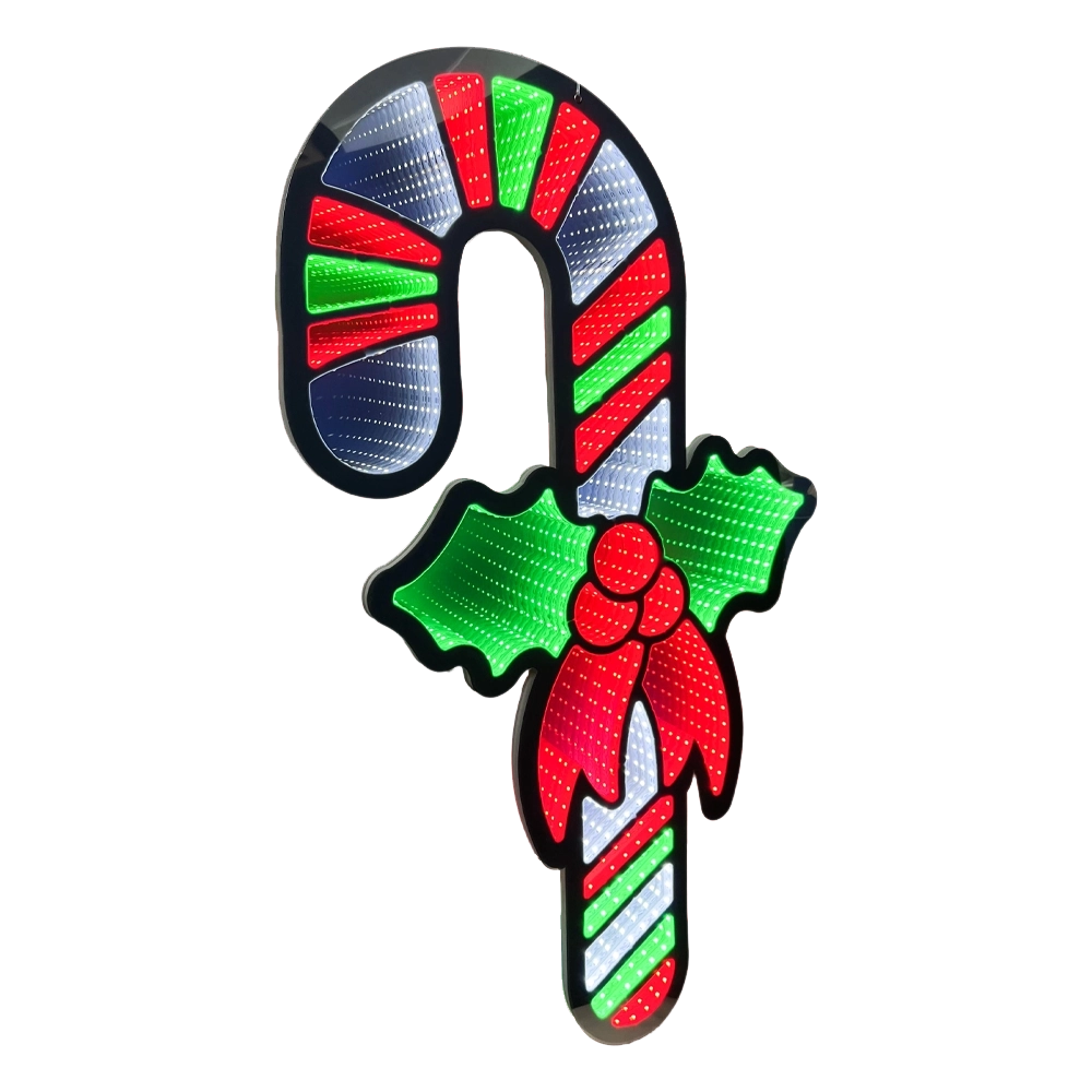 Bastoncino Candy luminoso 90 cm con LED multicolor Infinity Light