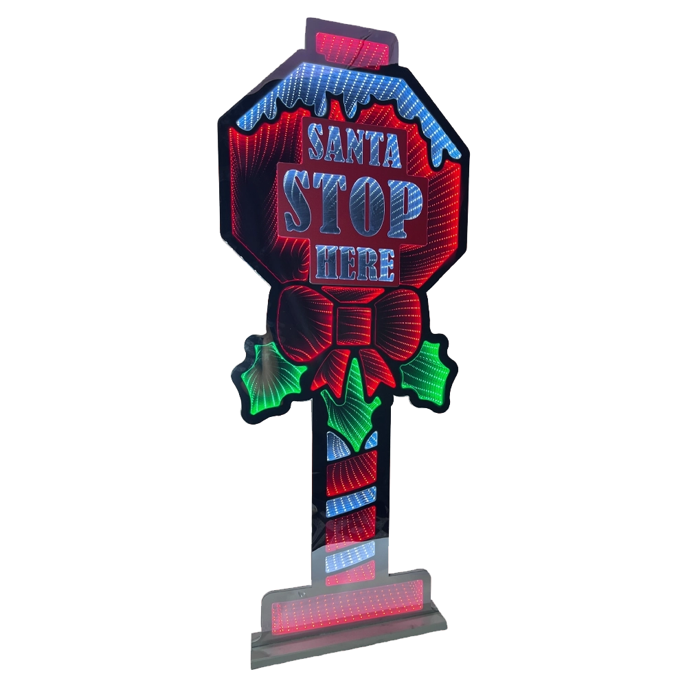 CARTELLO SANTA 90 CM INFINITY LIGHT MULTI