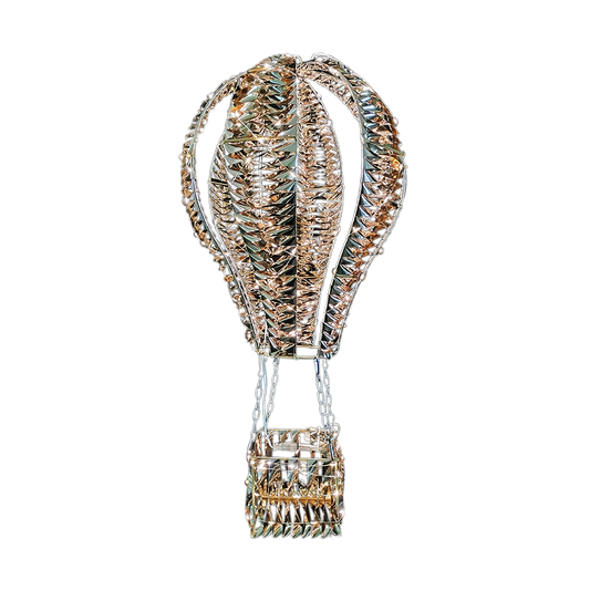 Mongolfiera Prestige Gold con 210 LED bianco caldo