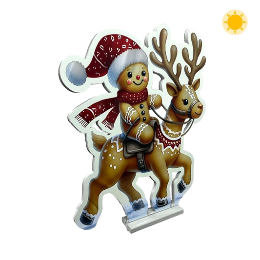 Gingerbread su Renna Infinity D&N LED 60 cm