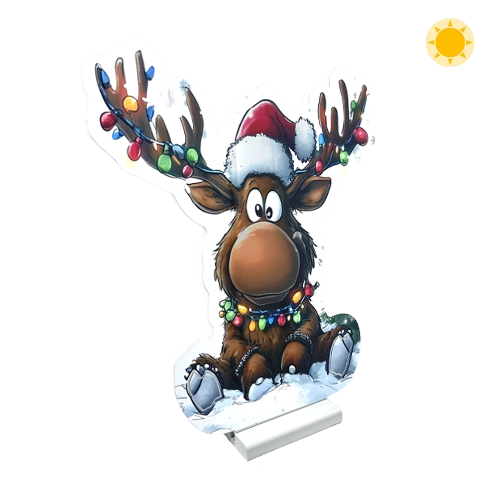 Renna Cartoon Luminosa Infinity D&N LED 60 cm