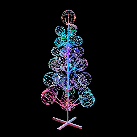 Albero Luminoso con Sfere APP-I Light Pro 250 cm