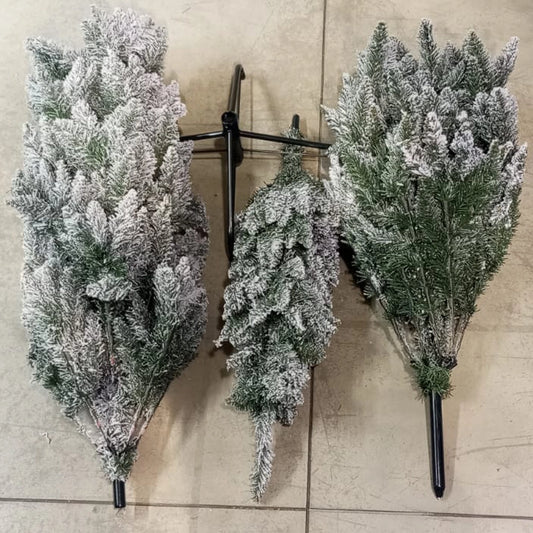 Albero artificiale Monte Fuji Slim Innevato 210cm