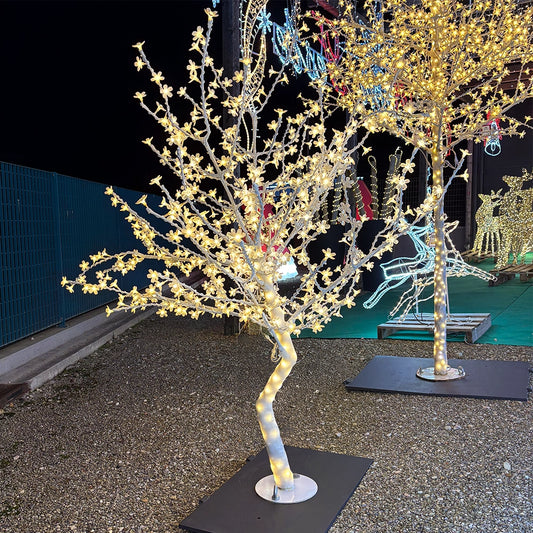Albero Artificiale Luminoso Ciliegio