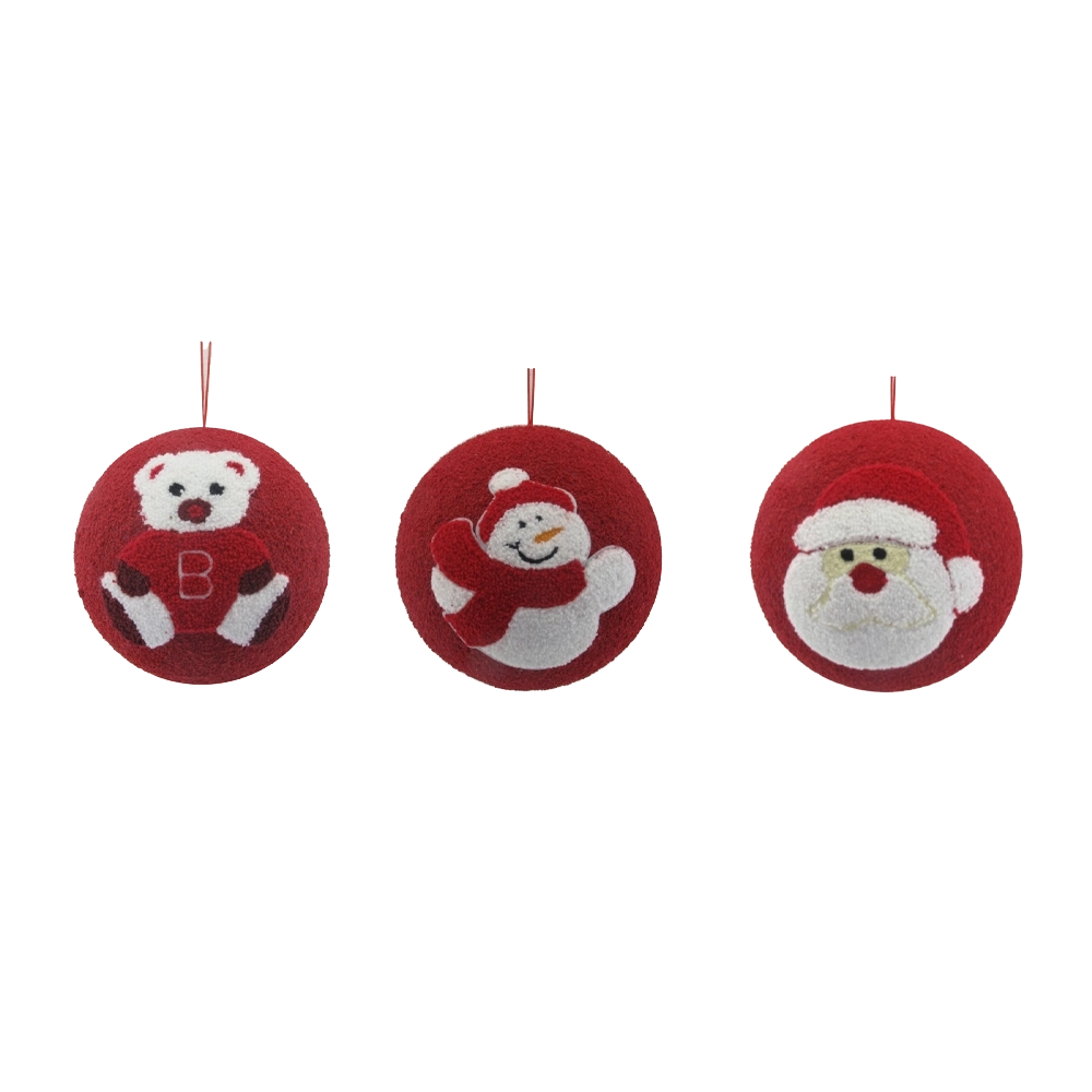 Sfera Decorativa Crystal Chic 20cm Rossa