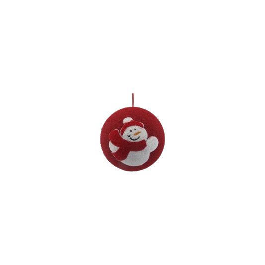 Sfera Decorativa Crystal Chic 20cm Rossa