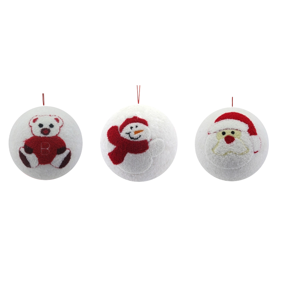 SFERA CRYSTAL CHIC 20CM BIANC C/DEC 3D SOFT