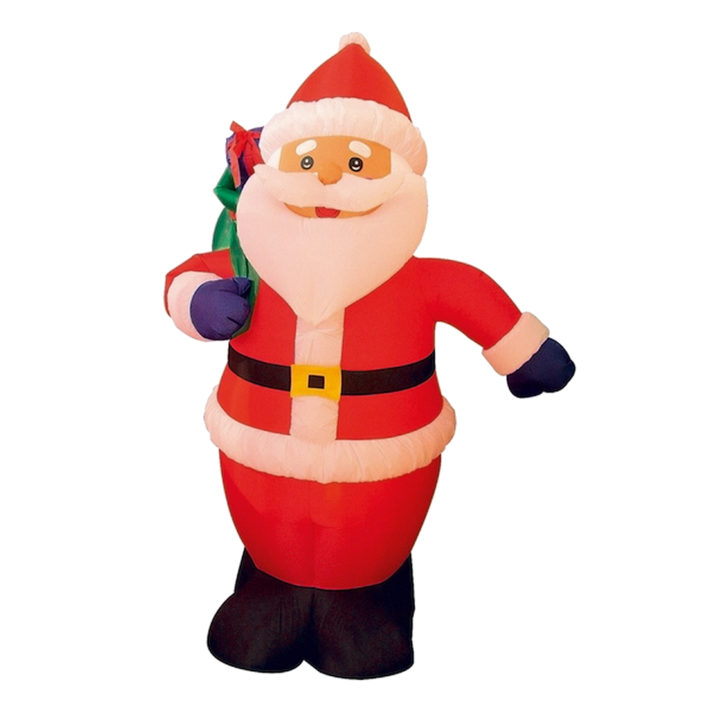 Babbo Natale Gonfiabile Luminoso
