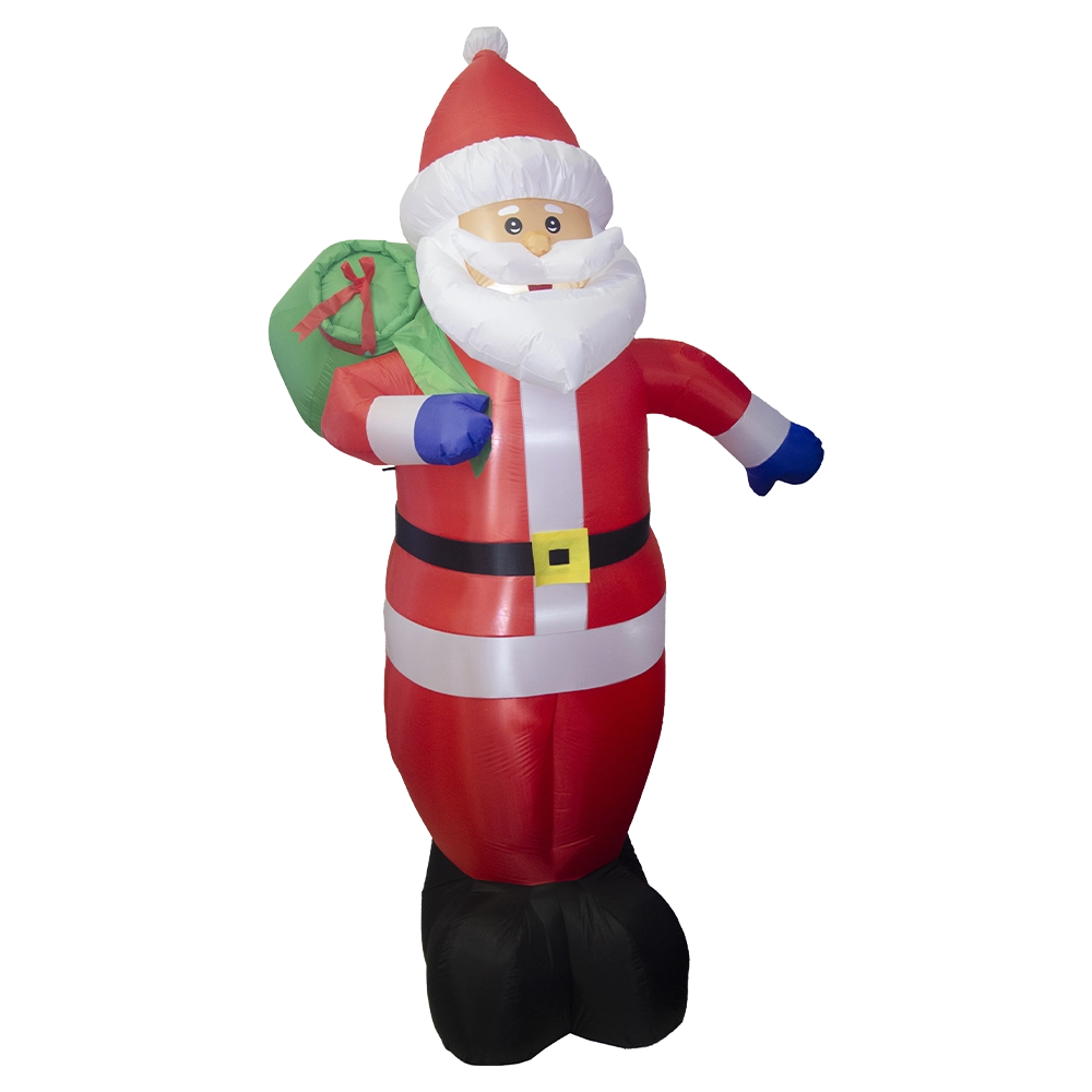 Babbo Natale Gonfiabile Gigante Luminoso 300cm