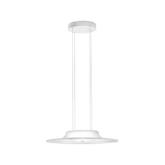 FLUDD Sospensione - lampada LED a Luce Diffusa con Mini-Prismature Antiabbaglianti