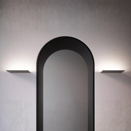 SOTTILE 380 - Applique LED Ultra Sottile e Piatta in 18 Finiture Cromatiche