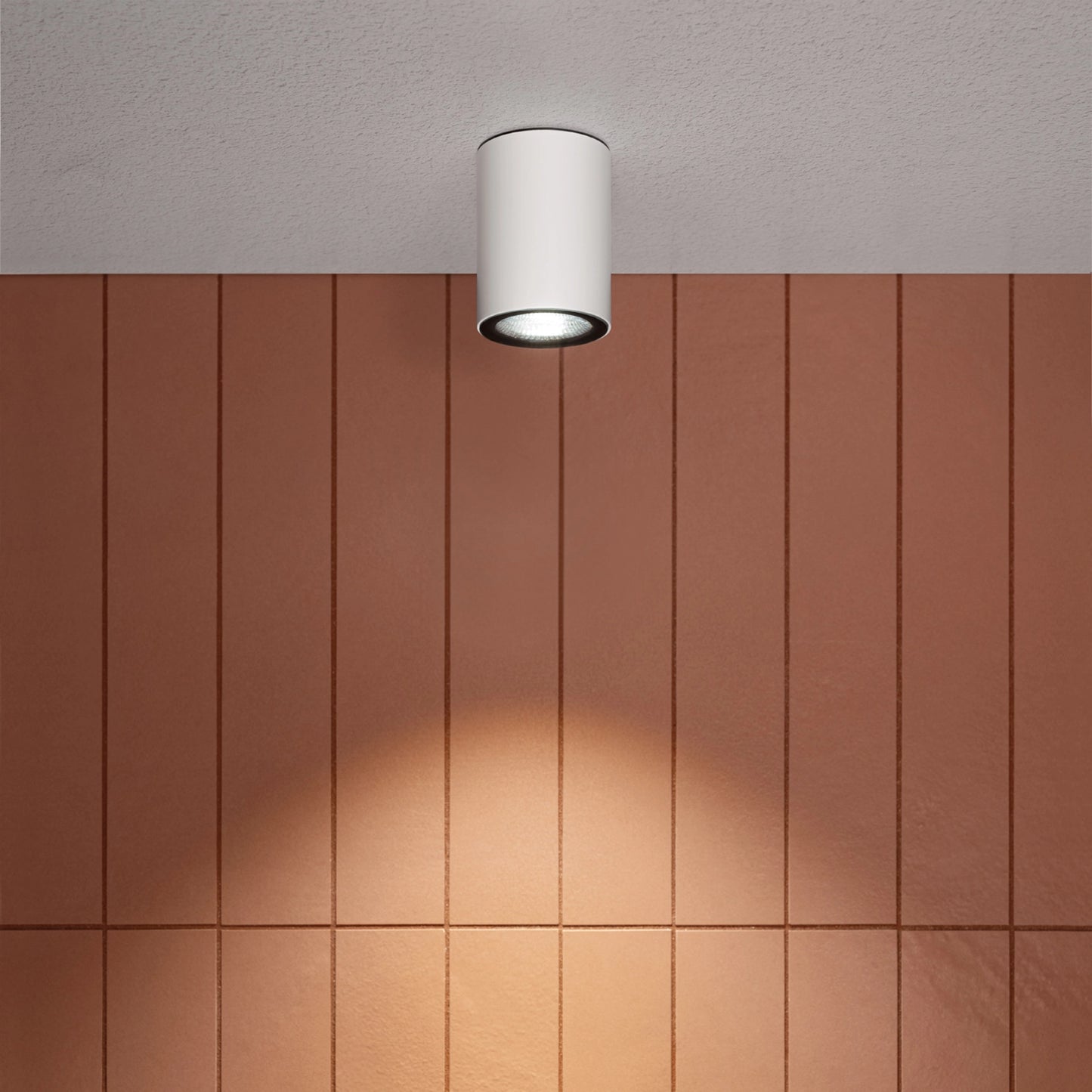 AGO UP Lombardo LL12640 - Plafoniera LED Esterno Cilindrica 4000K