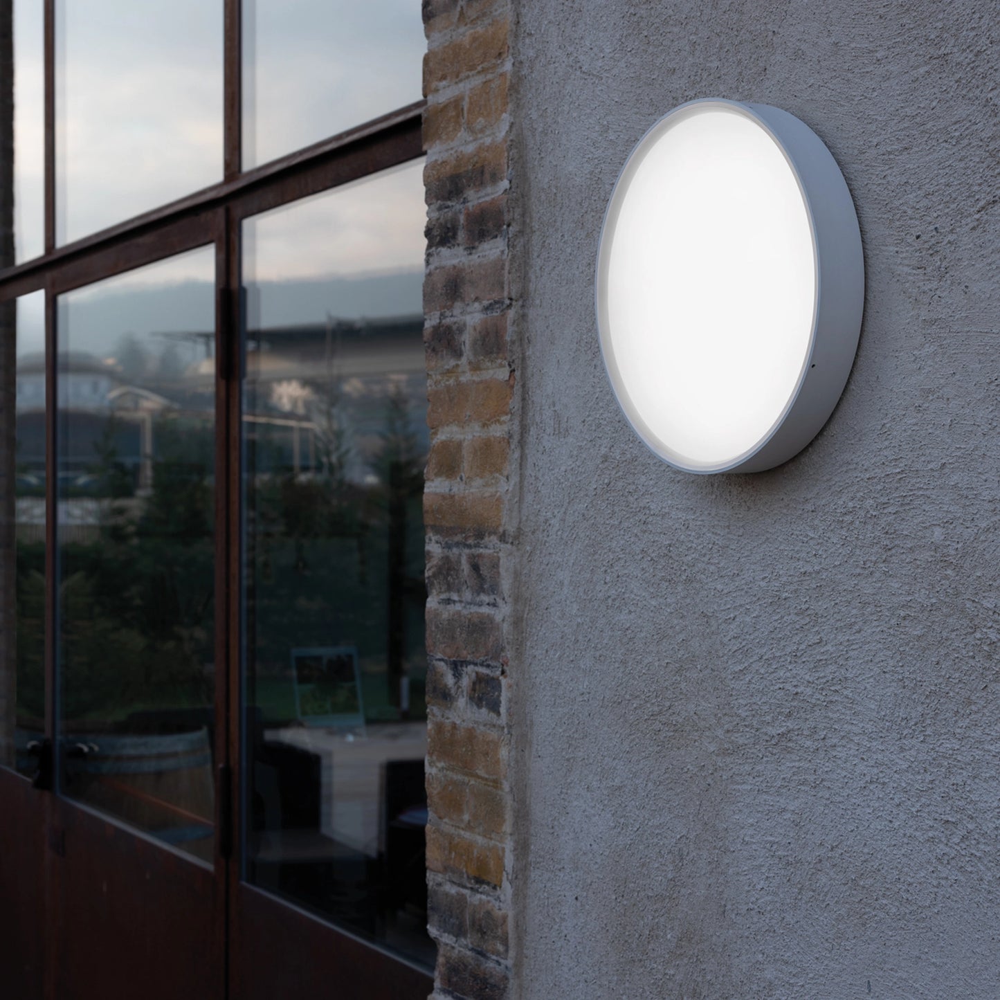 OLA 330 Lombardo LL14400 - Plafoniera LED Esterno IP66 Circolare