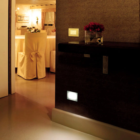 STILE NEXT 503 Lombardo LL641 - Segnapasso LED Incasso Scatola 503