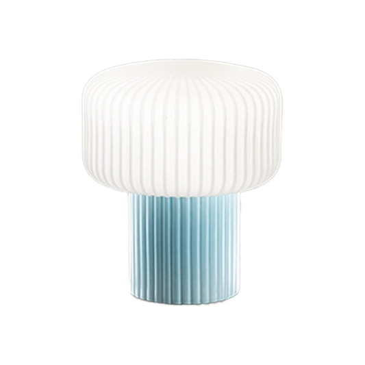 Lampada da Comodino Otty – Design Elegante in Metallo e Tessuto
