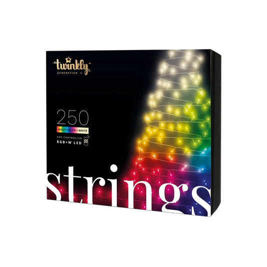 Twinkly Strings Smart 250 LED RGB+W II Generazione