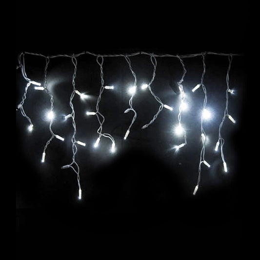 Luci Natalizie “Icicle” 177 LED Bianchi + 33 Flash – 3m