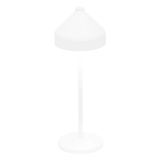 AMELIE Zafferano - Lampada da tavolo LED ricaricabile con dimmer touch