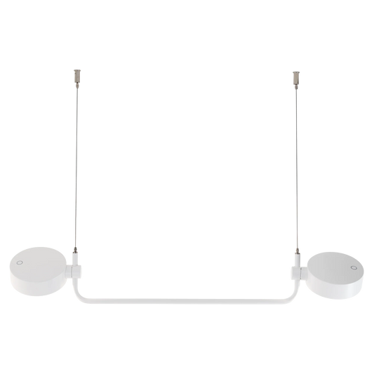 SUPER O Sospensione Zafferano - Lampada LED ricaricabile circolare