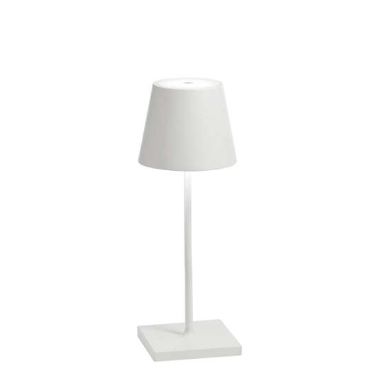 POLDINA MINI Zafferano - Lampada da Tavolo Ricaricabile LED H 30 cm