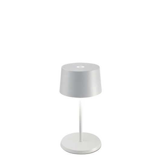 OLIVIA MINI Zafferano - Lampada da tavolo LED ricaricabile