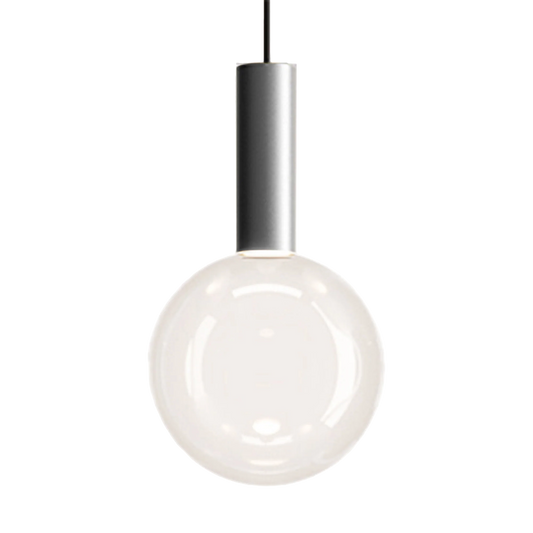 SFERA Zafferano - Lampada a sospensione in vetro soffiato Ø 18 cm