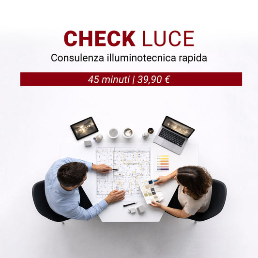 Check Luce – Consulenza Illuminotecnica Rapida