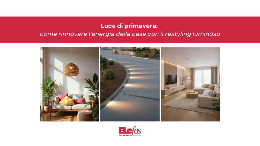 Luce di primavera: come rinnovare l'energia della casa con il restyling luminoso