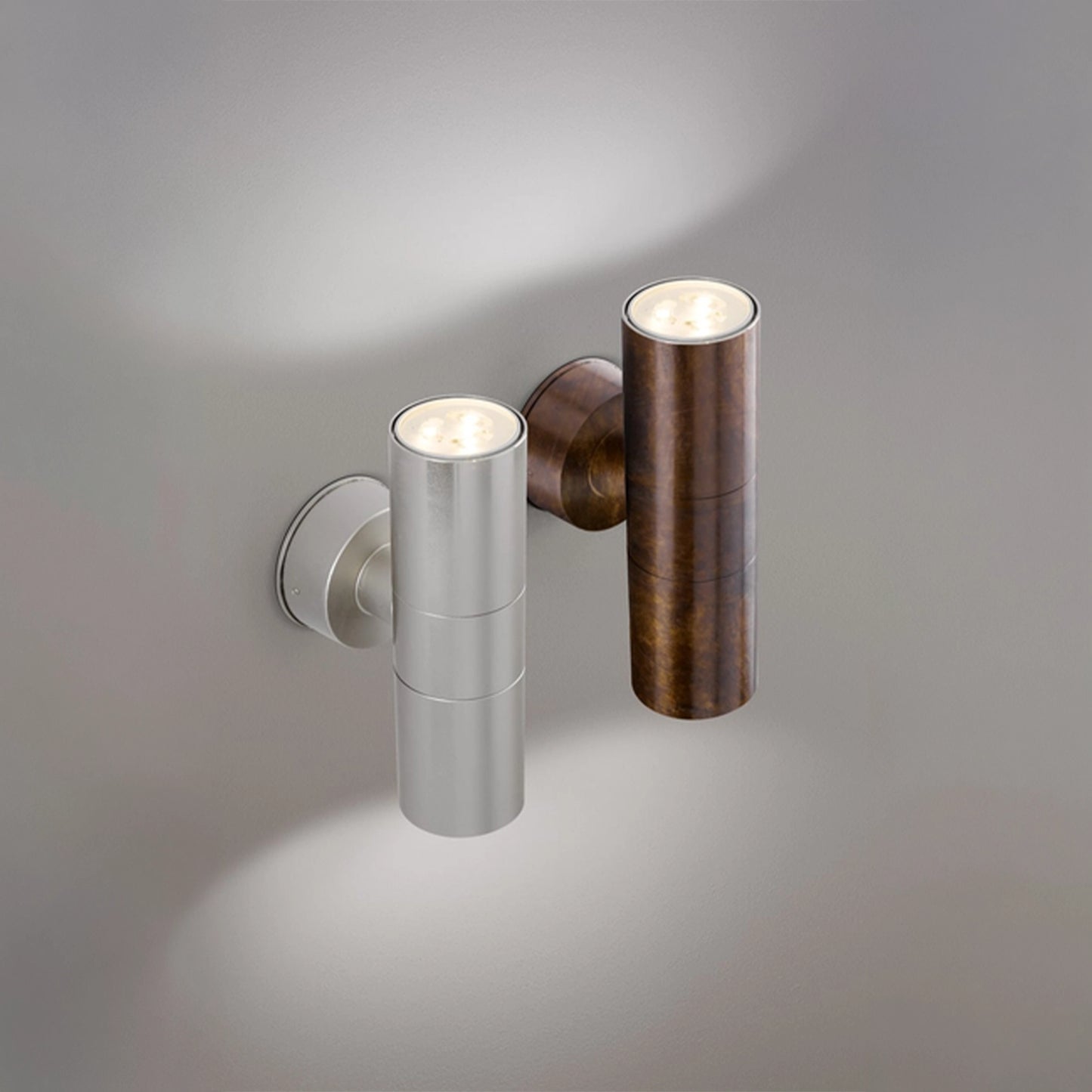 ABARTH 204 - Applique da Esterno in Ottone Anticato LED 3000K