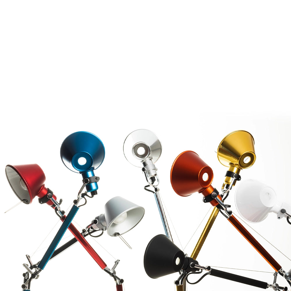 Tolomeo Micro – Tavolo Bianco Lucido
