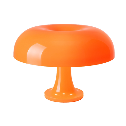 Nessino Artemide – Lampada da Tavolo Iconica di Design (Bianco, Arancione, Rosso)