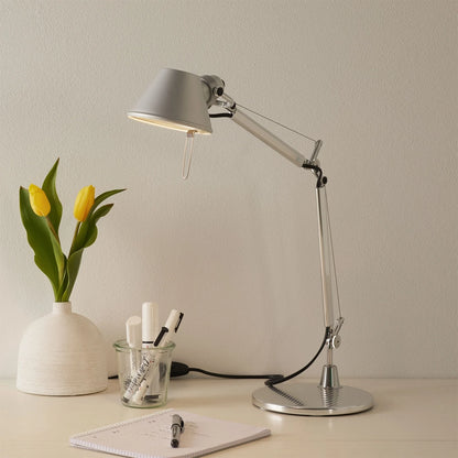 Tolomeo Micro – Tavolo Bianco Lucido