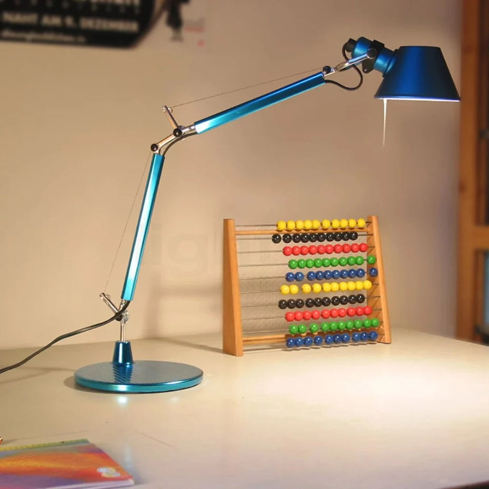 Tolomeo Micro – Tavolo Bianco Lucido