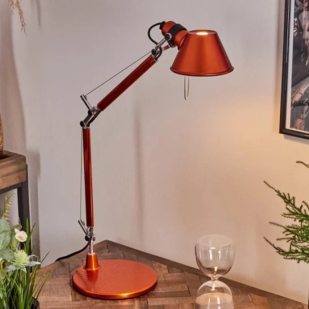 Tolomeo Micro – Tavolo Bianco Lucido