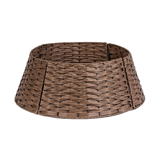 Copribase Tonda Naturale per Albero di Natale Ø 50/65 cm – H 25 cm