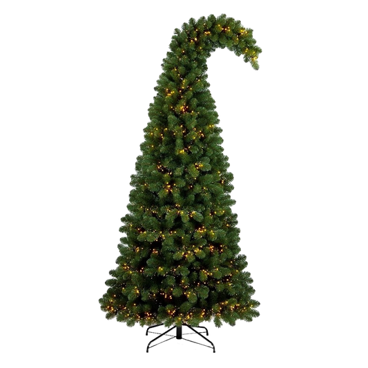 Albero di Natale Artificiale Grinch (210 cm) – 3200 LED Luce Calda